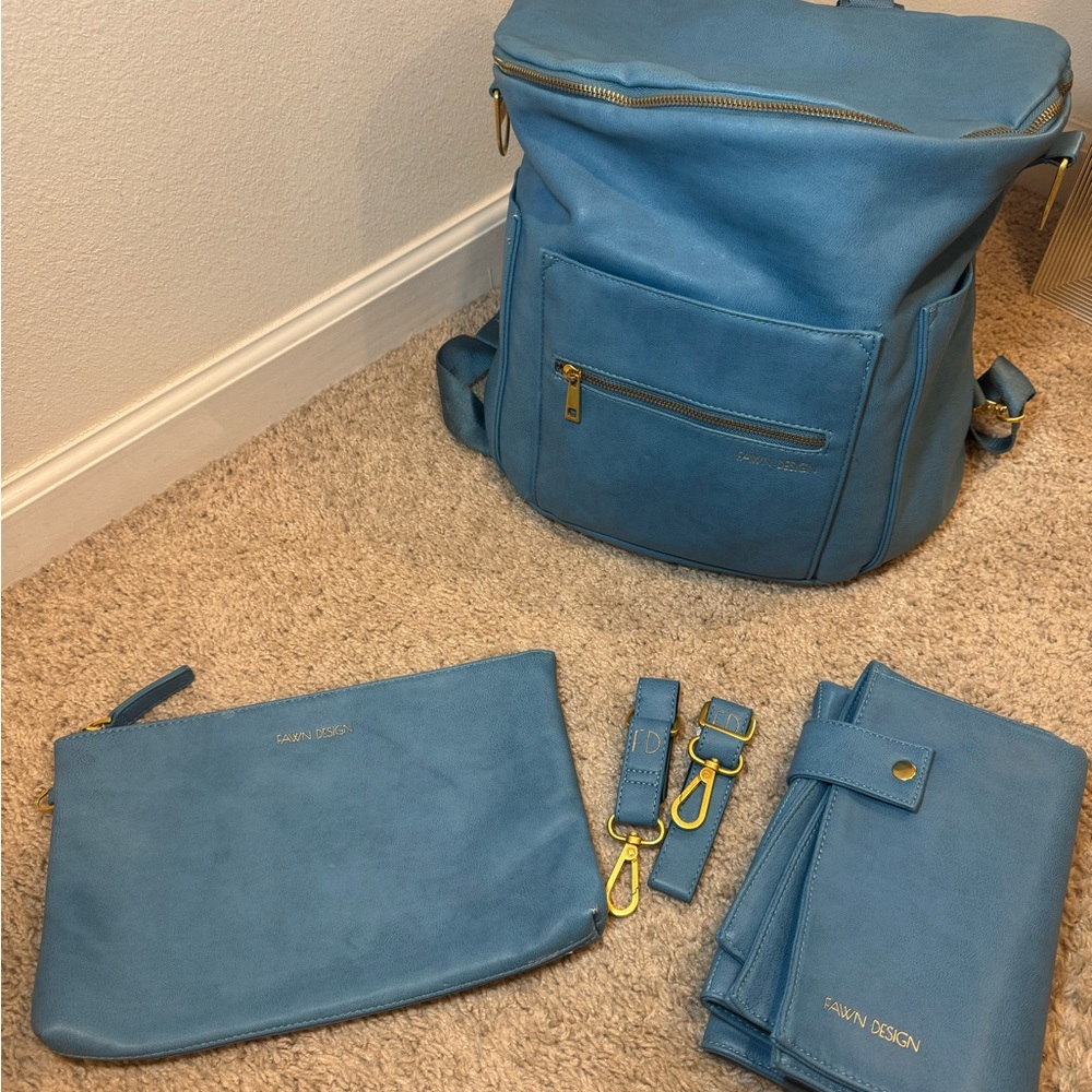 Fawn Design BLUEBELL Diaper Bag+ Accessory Collection